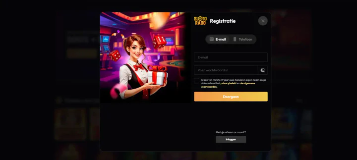 slotorado casino registratie